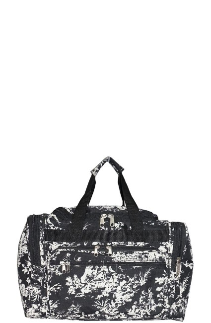 Printed Duffle Bag-T16-500-BW